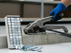 Agrafeuse Feuillard et charge agrafes
