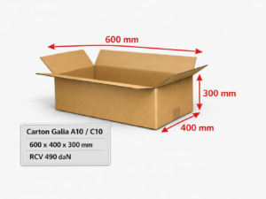 Caisse carton Galia A10