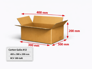 Caisse carton Galia A12