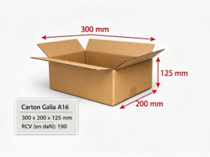 Caisse carton Galia A16